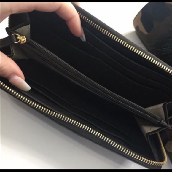 MK Large clutch and large zippy wallet calf hair - Picture 2 of 7